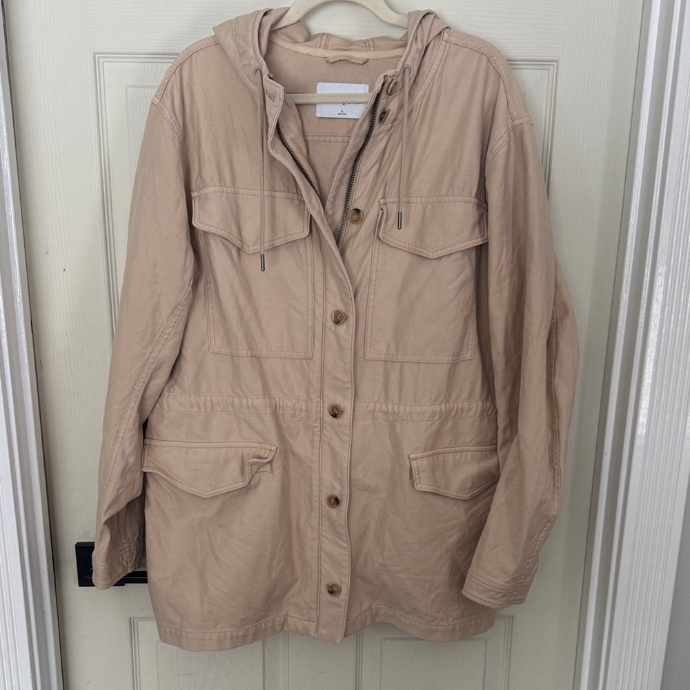 Sunday Best by Aritzia Light Tan Utility Jacket